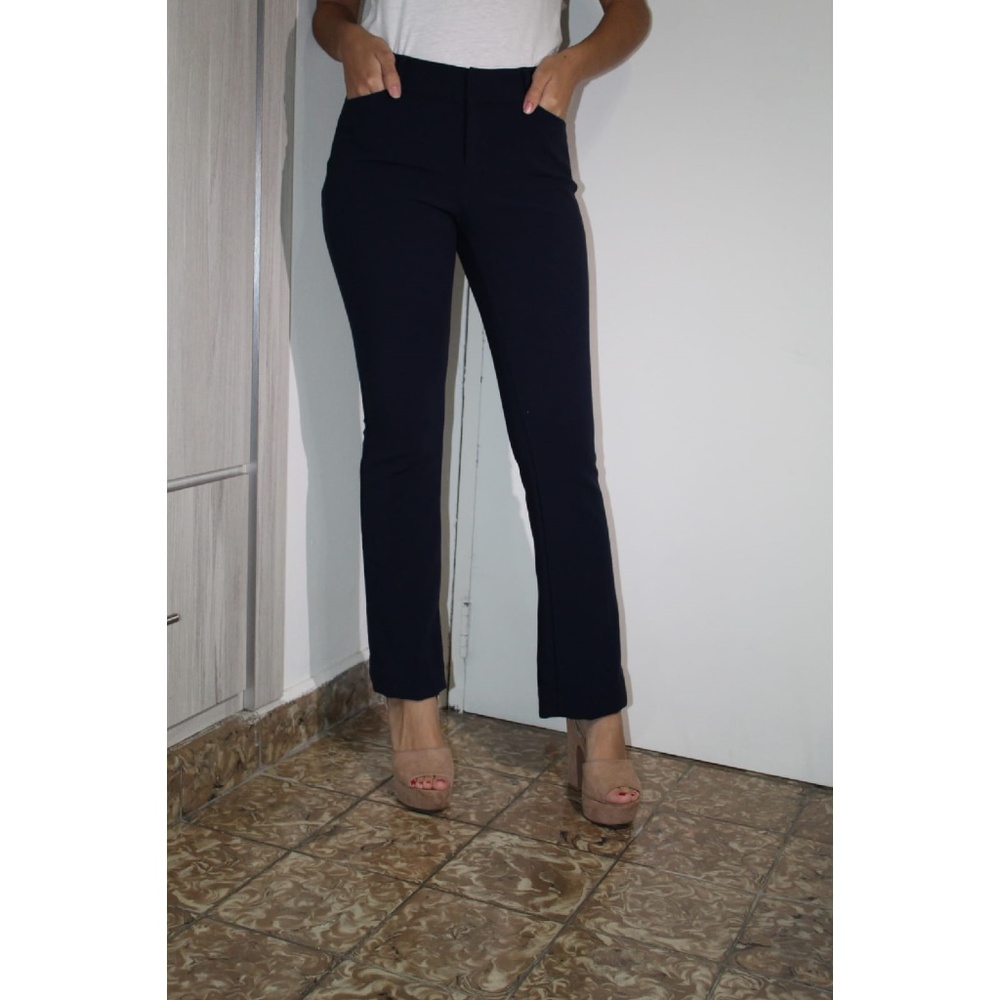 Boot Cut Navy Pants